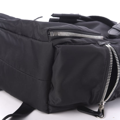 Burberry Nylon Logo Print Medium Rucksack Backpack Black 7 of 10