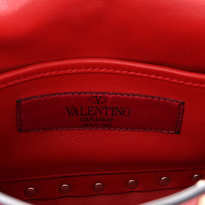 Valentino Garavani Nappa Small Rockstud Spike Shoulder Bag Rosso Valentino 6 of 9