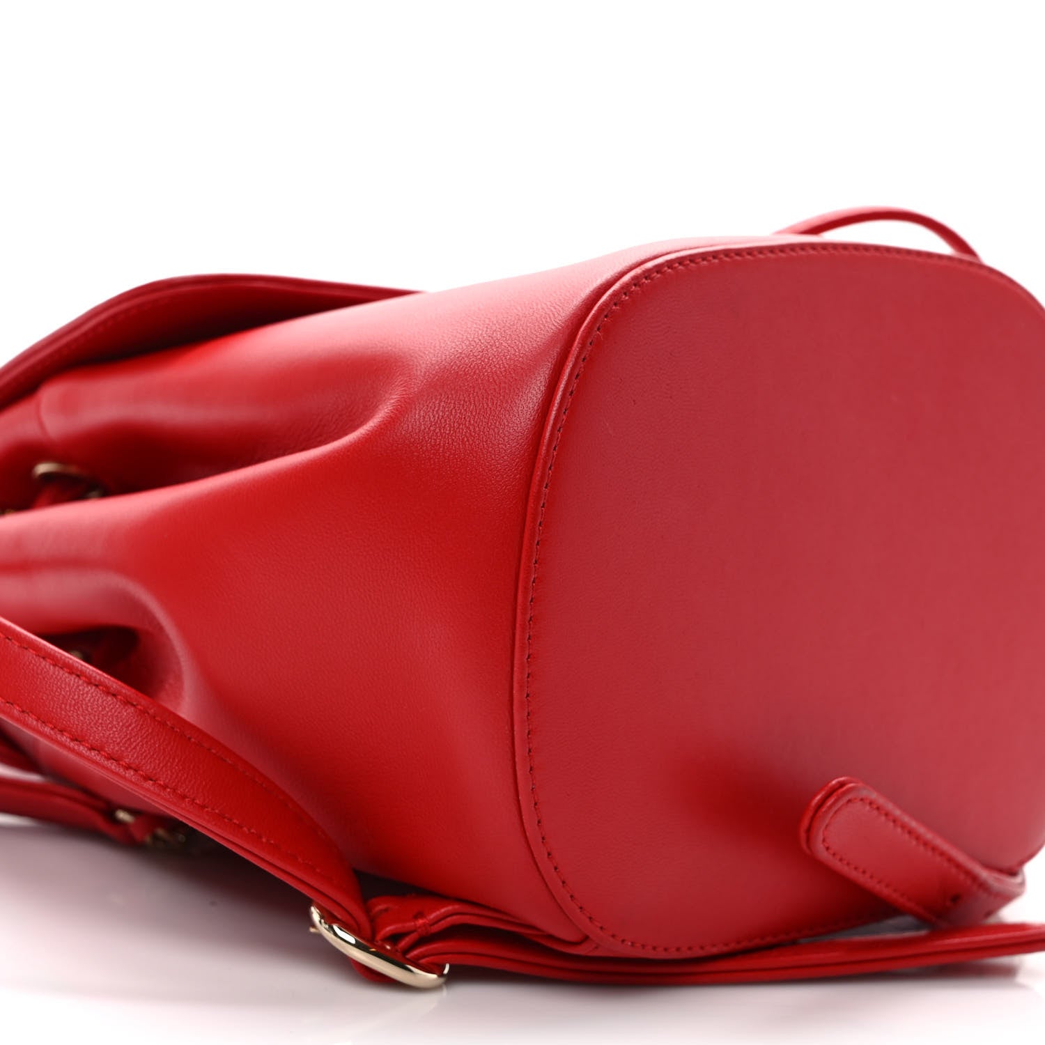 Chanel Lambskin CC Mania Backpack Red 8 of 9