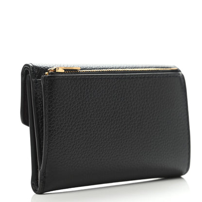 Mulberry Heavy Grain Folded Multi Card Case Wallet Black 2 of 4