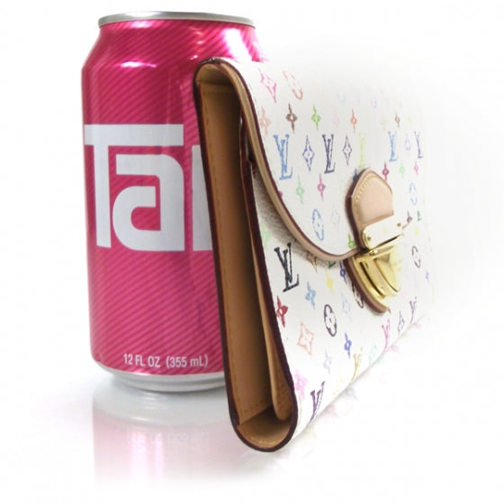 Monogram Multicolor Eugenie Wallet White