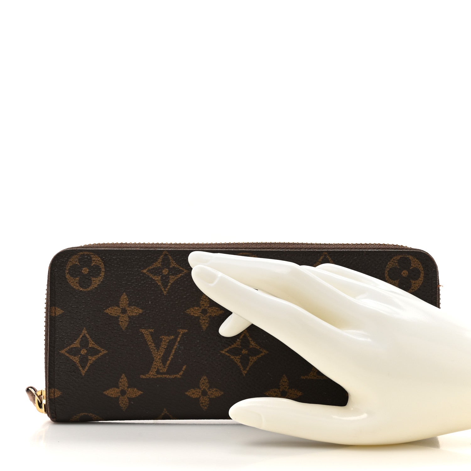 Louis Vuitton Monogram Clemence Wallet Rose Ballerine 2 of 18