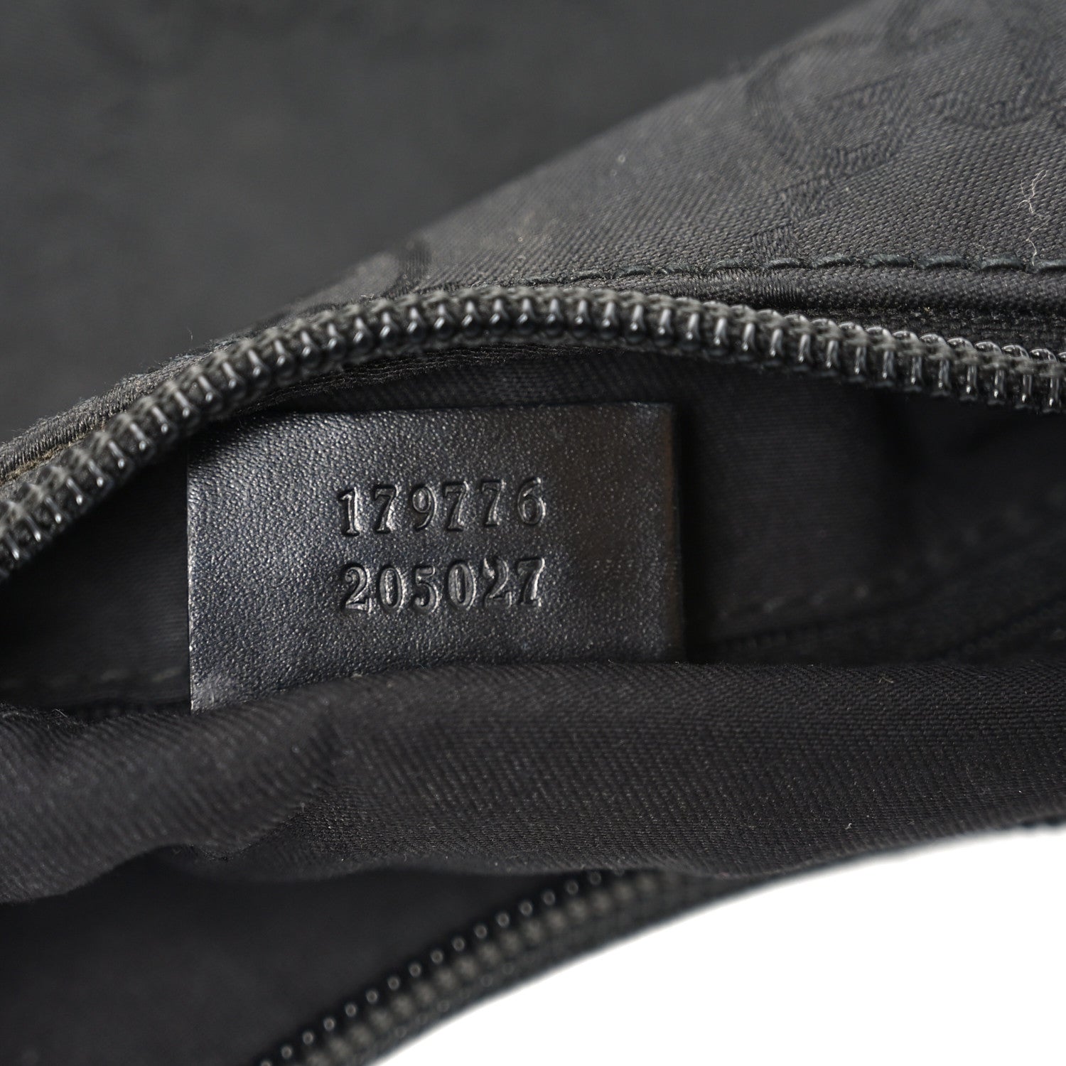 Gucci Nylon Monogram Small Hobo Black 7 of 10