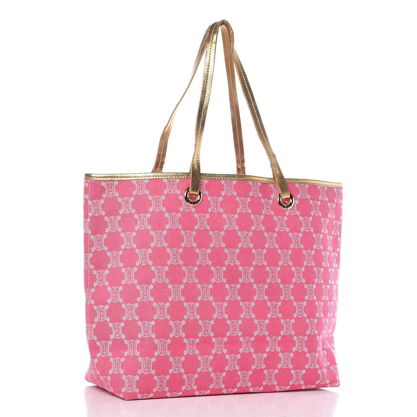 Canvas Macadam Tote Bag Pink