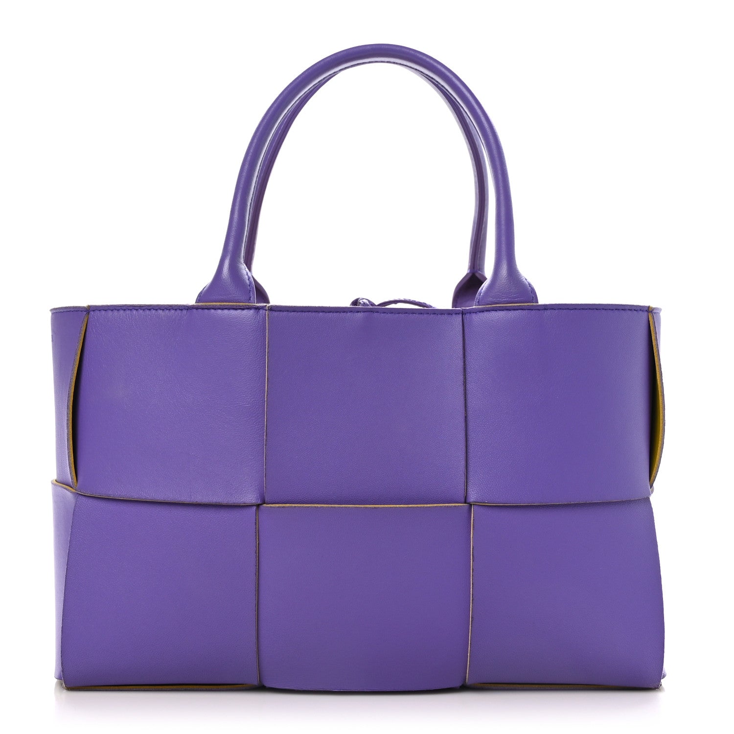 Bottega Veneta Nappa Maxi Intrecciato Small Arco Tote Purple 1 of 11