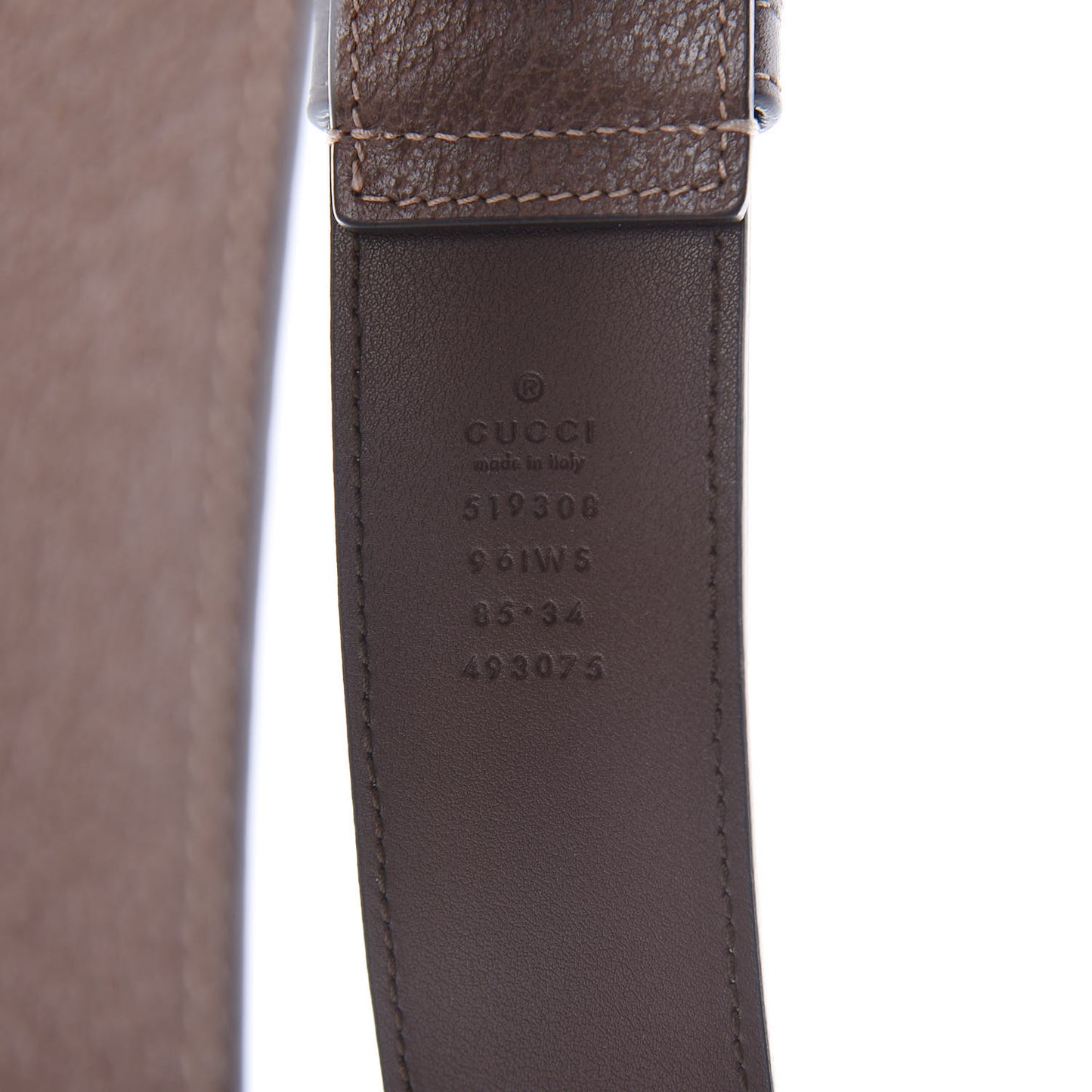 GG Supreme Monogram Ophidia Belted iPhone Case 85 34 Dark Brown