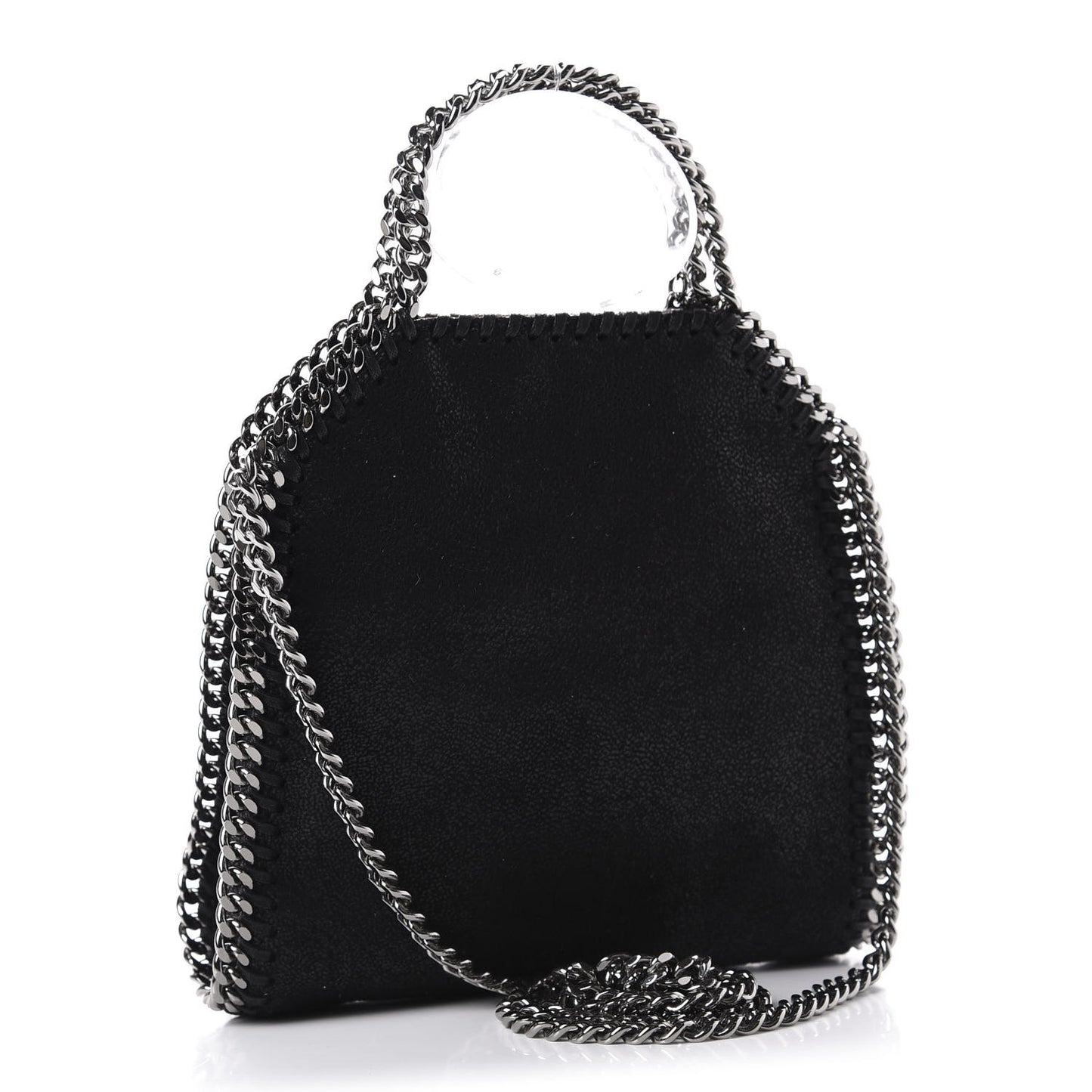 Shaggy Deer Tiny Falabella Tote Black