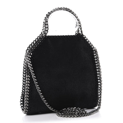 Stella McCartney Shaggy Deer Tiny Falabella Tote Black 3 of 9