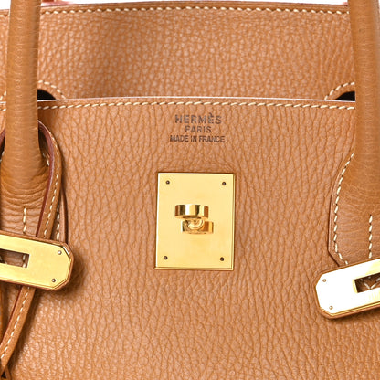 Hermes Ardennes Birkin 40 Gold 6 of 15