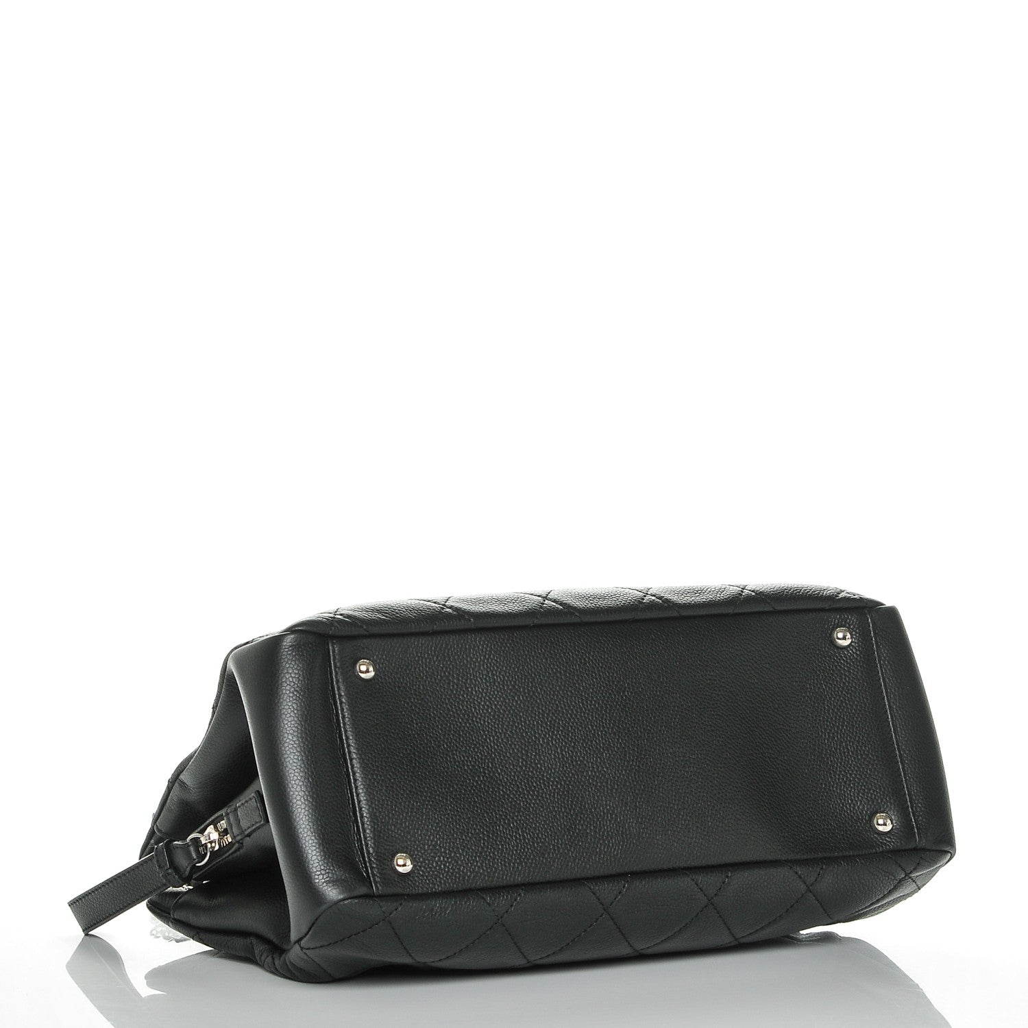 Chanel Caviar CC Timeless Tote Black 4 of 7