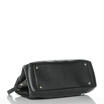 Chanel Caviar CC Timeless Tote Black 4 of 7