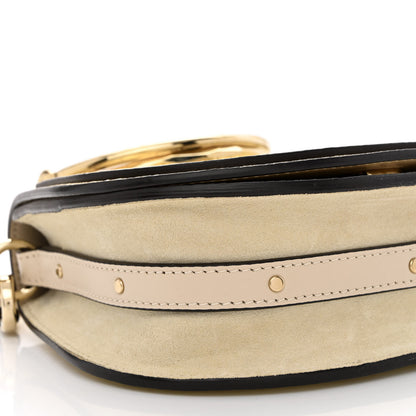 Chloe Metallic Calfskin Small Nile Bracelet Bag Gold 9 of 10