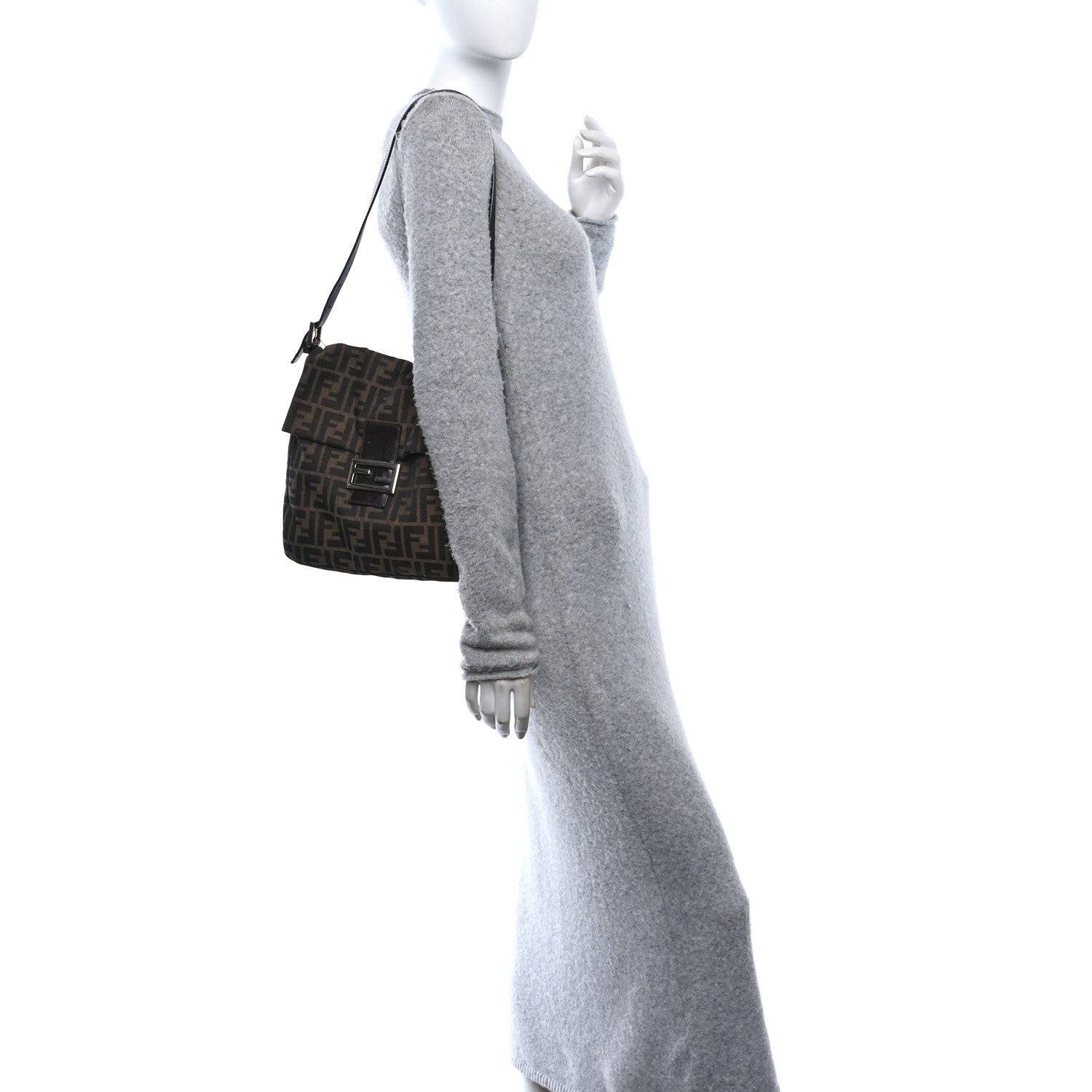 Fendi Zucca Mama Baguette Tobacco 2 of 11