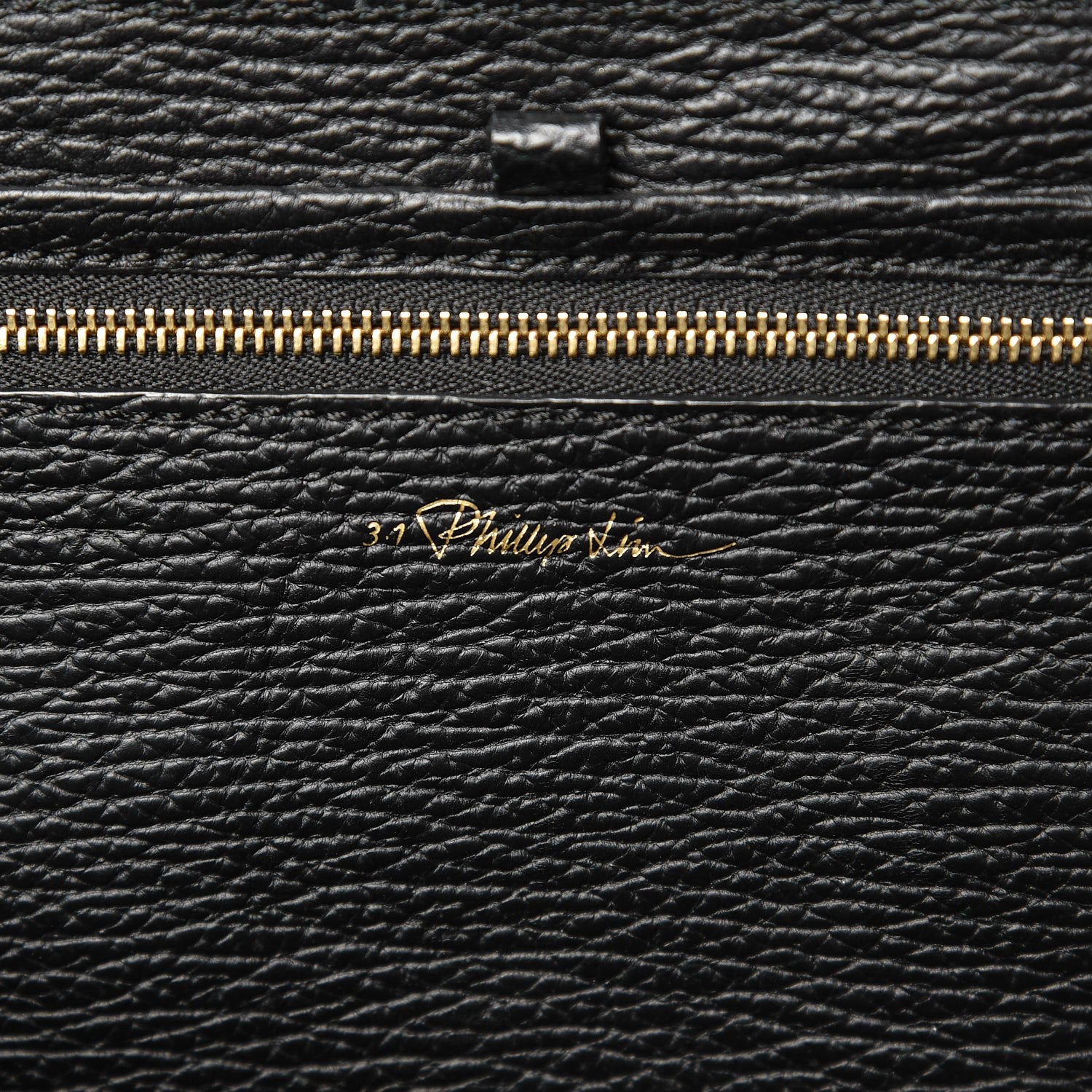 3.1 Phillip Lim 3.1 Textured Calfskin Medium Pashli Satchel Black 7 of 8