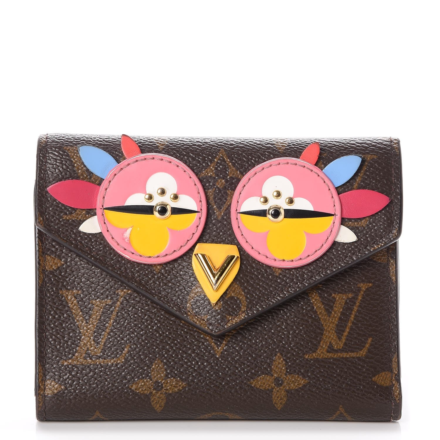 Louis Vuitton Monogram Lovely Birds Victorine Wallet 1 of 7