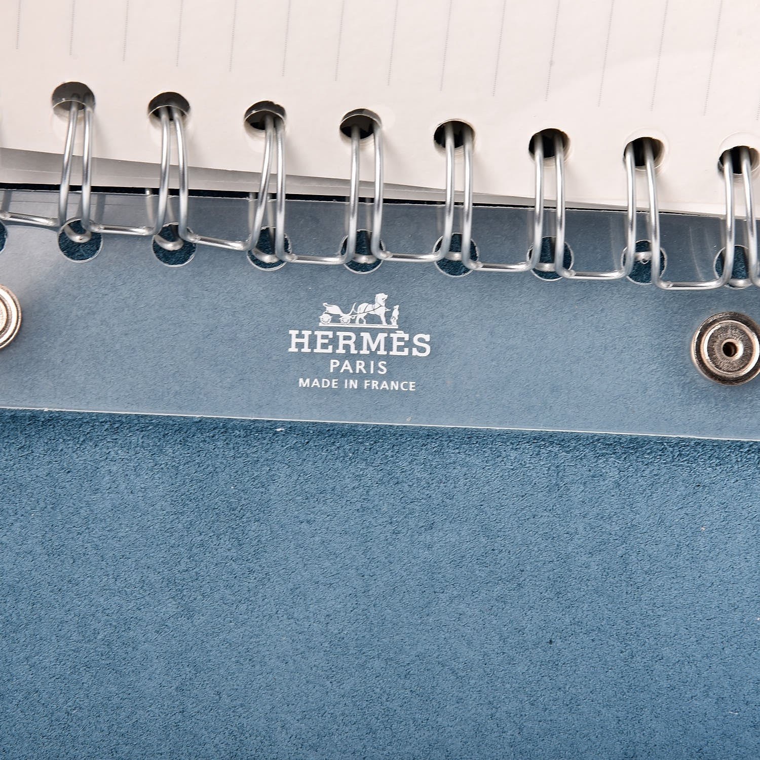 Hermes Togo Ulysse PM Agenda Cover Cobalt 9 of 10