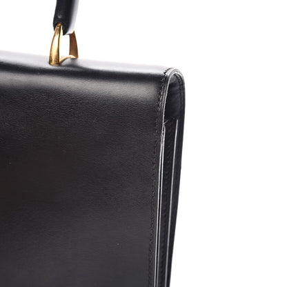 Hermes Box Top Handle Bag Black 11 of 16