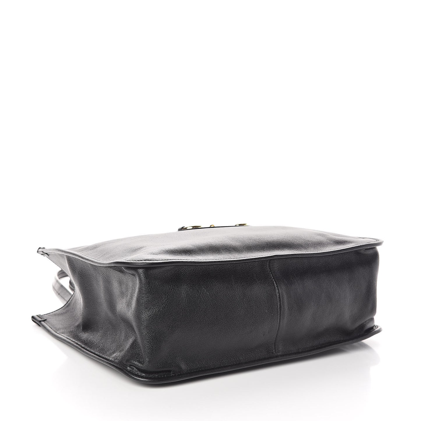 New Sakai Calfskin Lux Horsebit 1955 Tote Bag Black