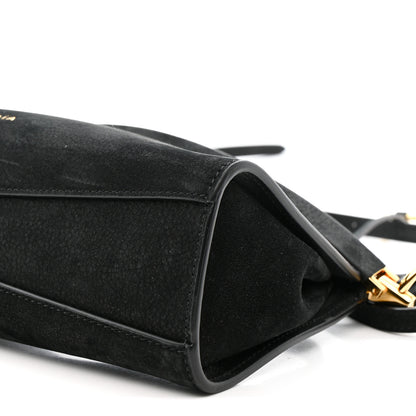Alaia Suede Le Click East West Small Bag Black 9 of 9