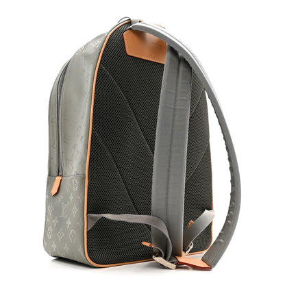 Louis Vuitton Monogram Titanium Backpack PM 3 of 9