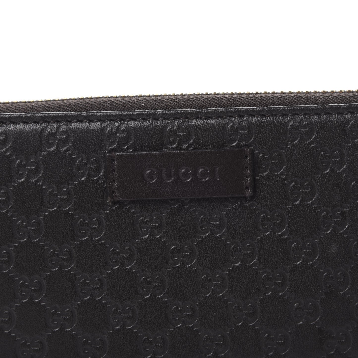 Microguccissima Zip Around Wallet Testa di Moro
