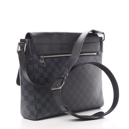 Louis Vuitton Damier Cobalt Newport Messenger MM 2 of 12