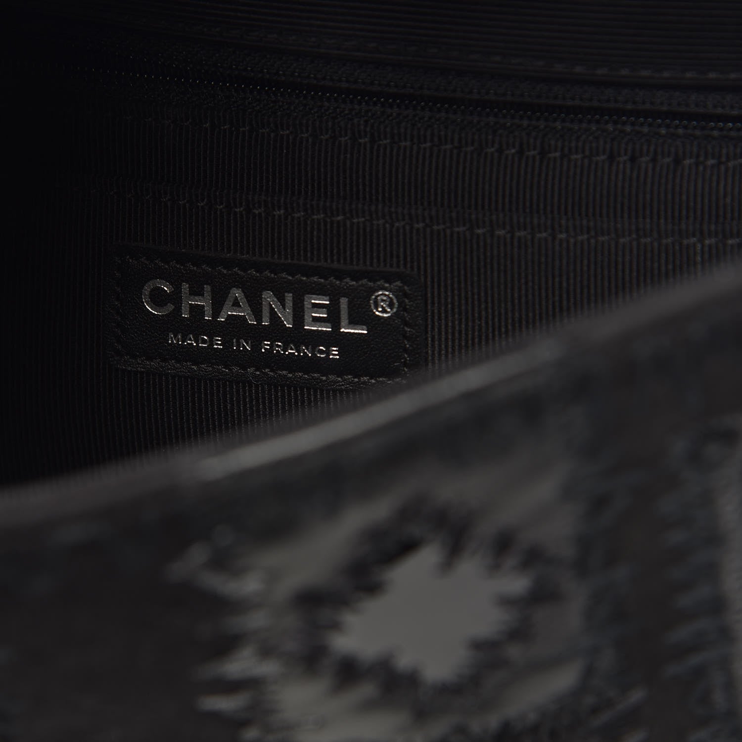 Chanel Tweed Patchwork Medium Single Flap Black 6 of 10