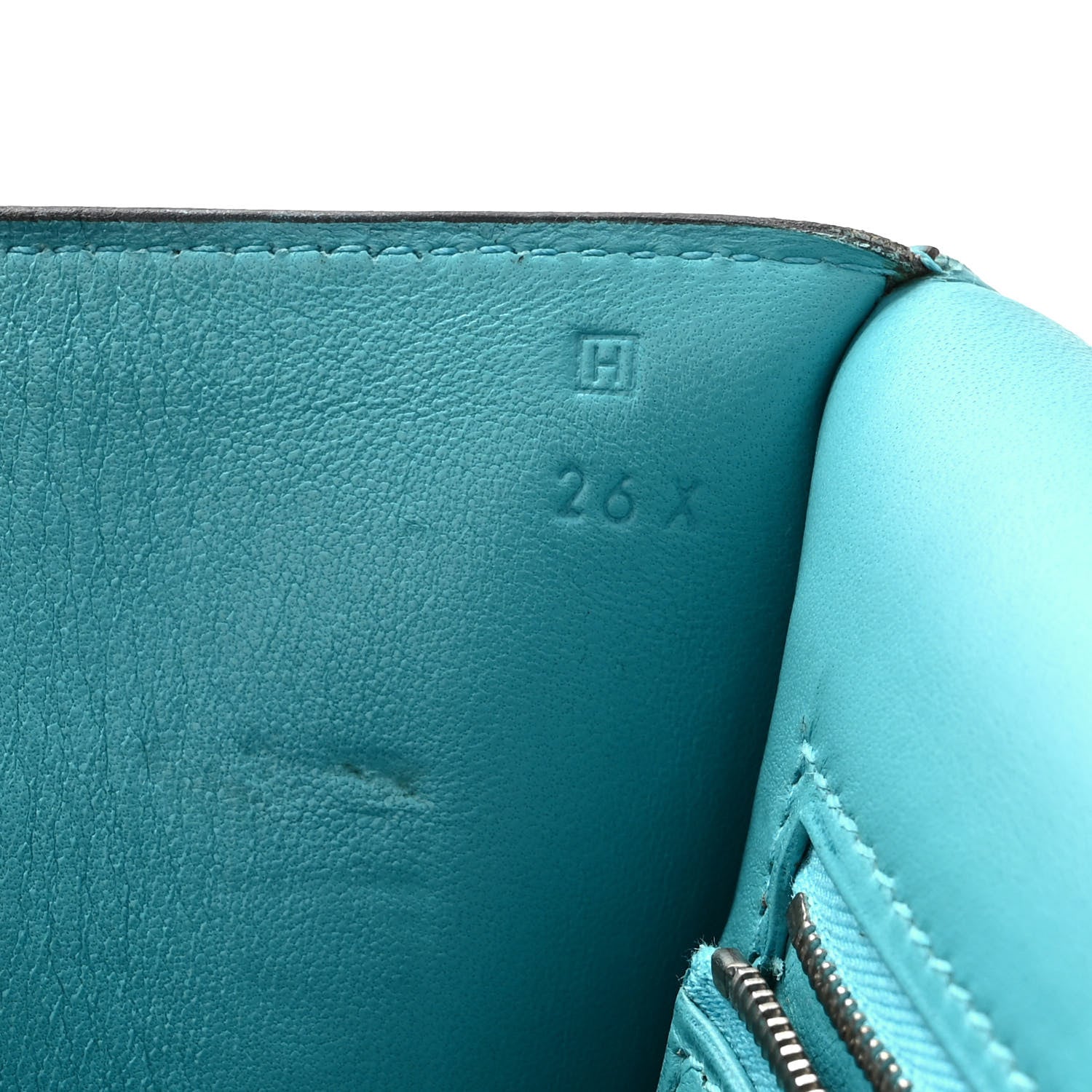 Hermes Chevre De Coromandel Constance 29 Turquoise 7 of 10
