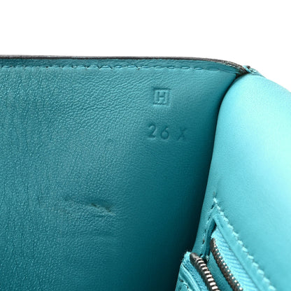 Hermes Chevre De Coromandel Constance 29 Turquoise 7 of 10