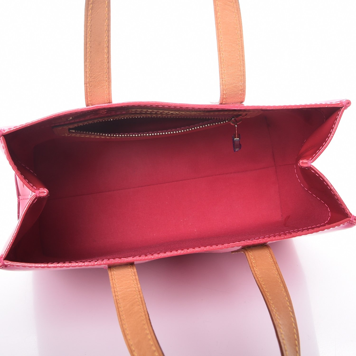 Louis Vuitton Vernis Reade PM Fuchsia 5 of 9