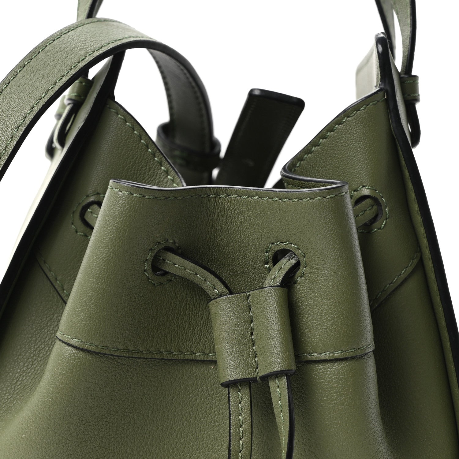 Loewe Calfskin Mini Hammock Shoulder Bag Avocado 8 of 10