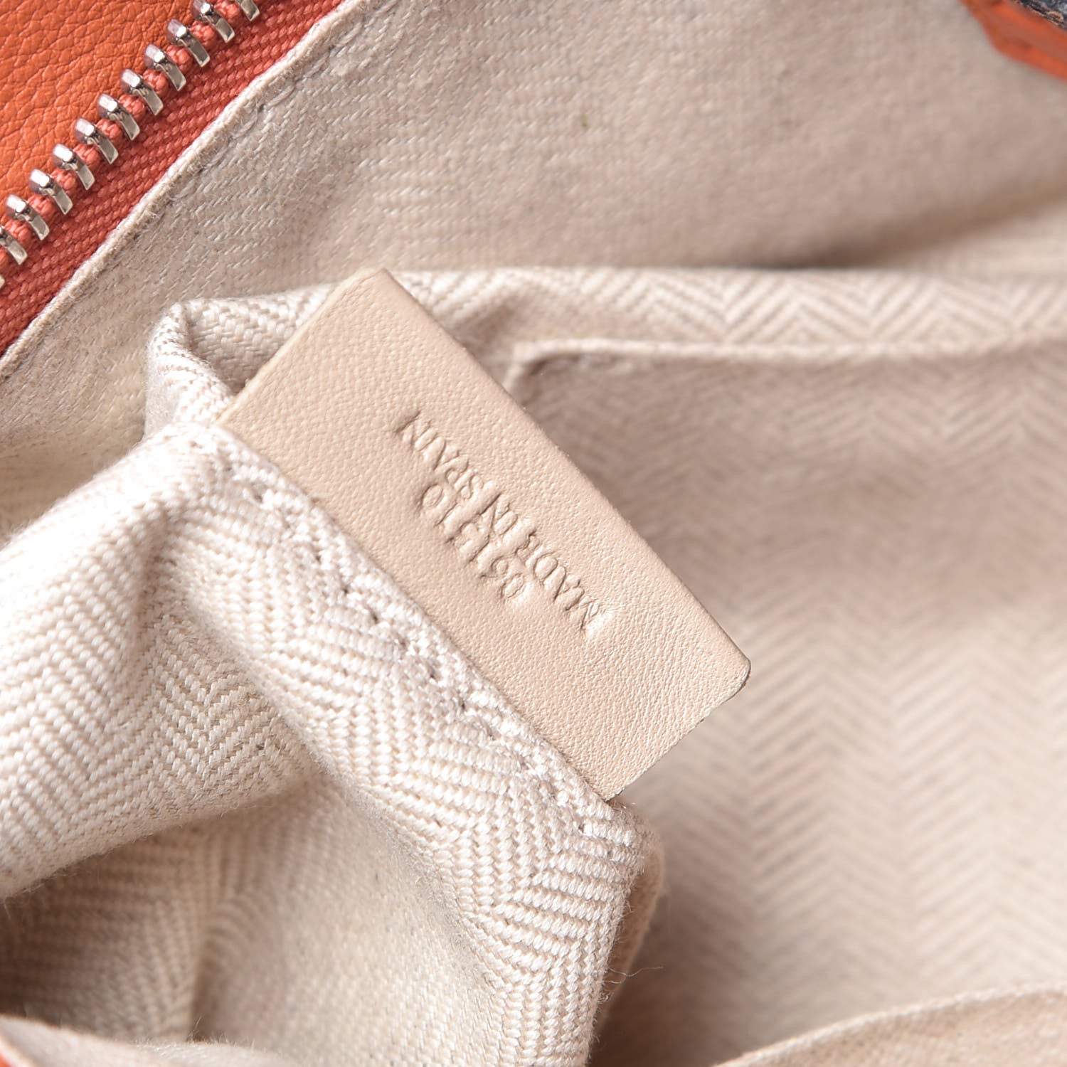 Loewe Calfskin Small Puzzle Bag Orange 7 of 16