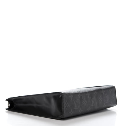Louis Vuitton Monogram Eclipse Pochette Voyage MM 4 of 9