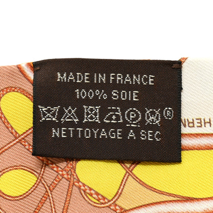Hermes Silk Coup De Fouet Au Bloc Twilly Orange 3 of 4