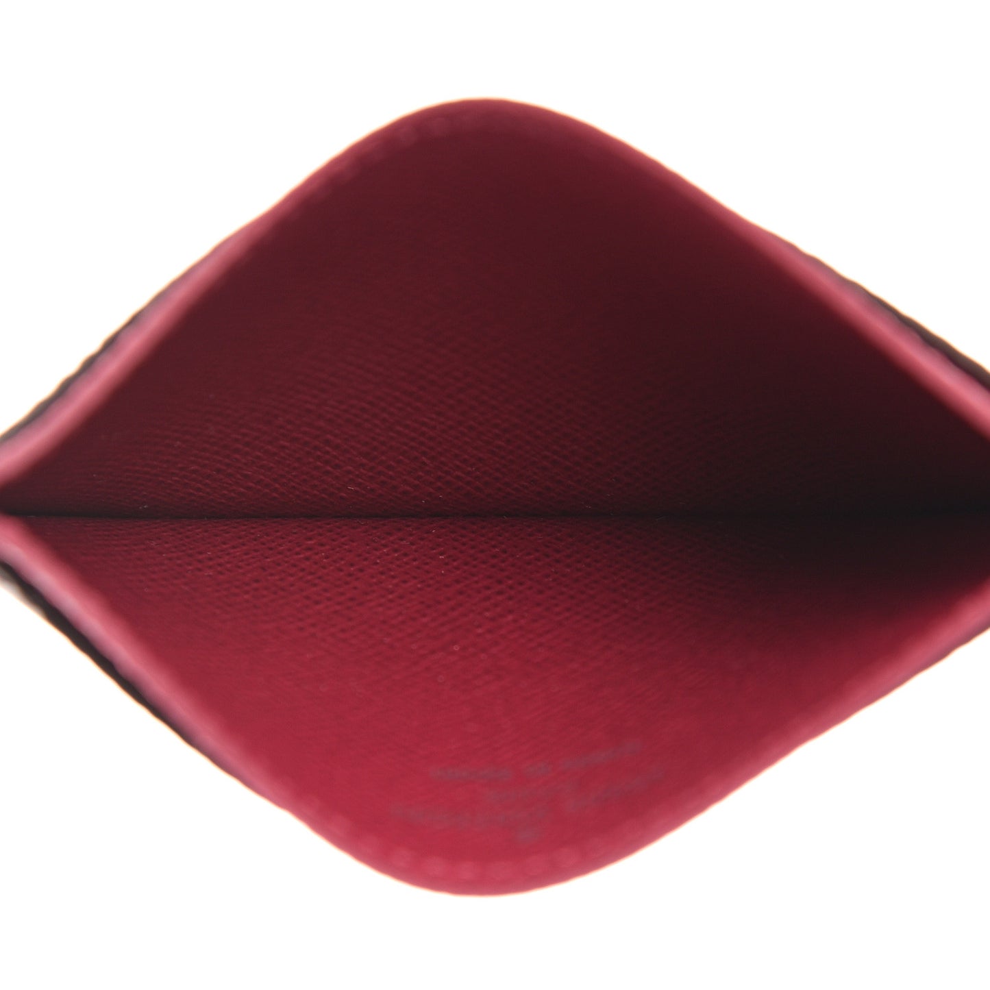 Monogram Card Holder Fuchsia