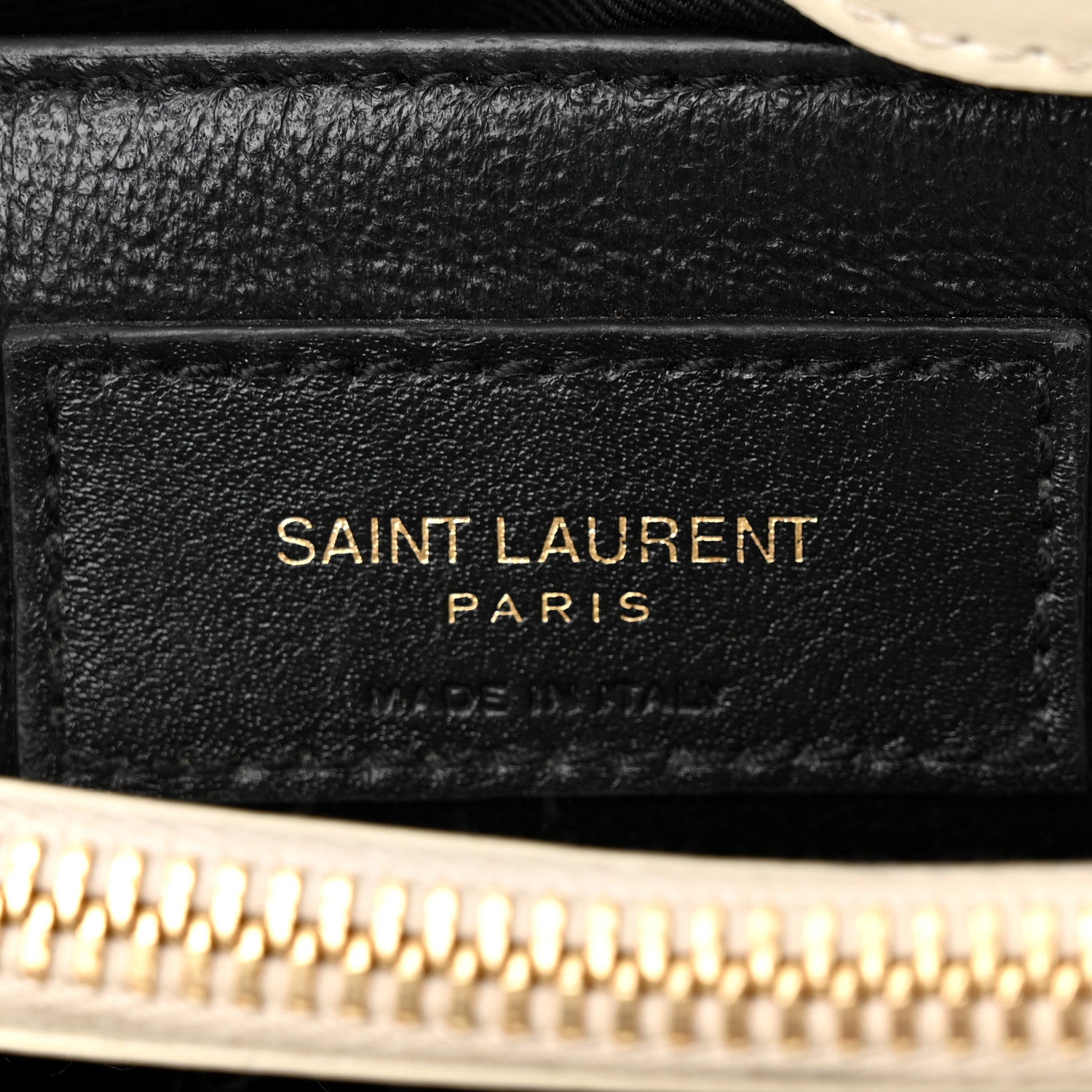 Saint Laurent Calfskin Y Quilted Monogram Small Loulou Chain Satchel Blanc Vintage 6 of 19