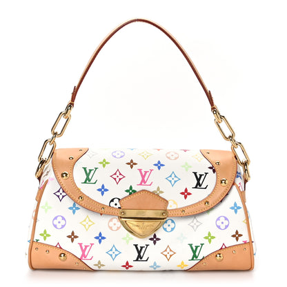 Louis Vuitton Monogram Multicolor Beverly MM White 1 of 11