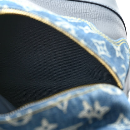Louis Vuitton X NIGO Taurillon Monogram Denim Japanese Cruiser Blue 5 of 10