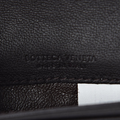 Bottega Veneta Nappa Intrecciato Card Holder Ebano 5 of 7