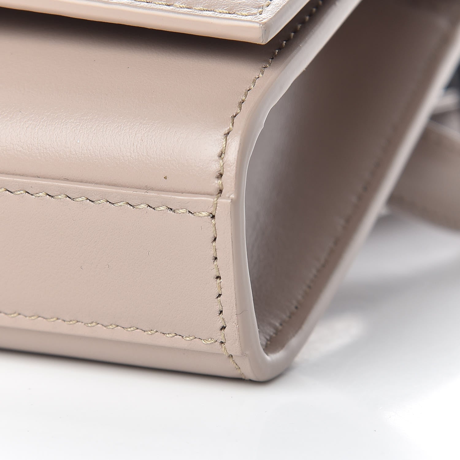 Saint Laurent Smooth Calfskin Monogram Kate Belt Bag Natural 9 of 9