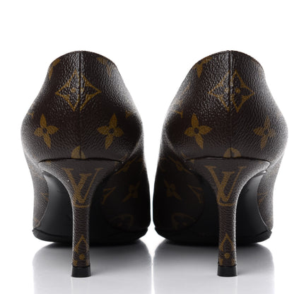 Louis Vuitton Reverse Monogram Cherie Pumps 38.5 7 of 10