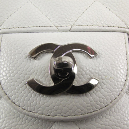 Chanel Caviar Jumbo Flap White 12 of 12