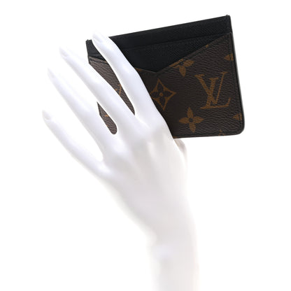 Louis Vuitton Monogram Macassar Neo Porte-Cartes Card Holder 2 of 6
