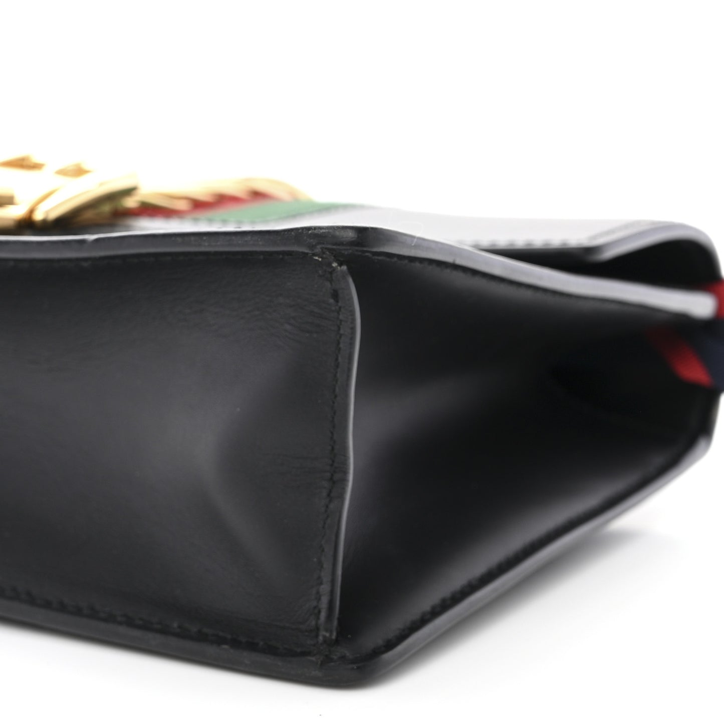 Calfskin Small Sylvie Shoulder Bag Black