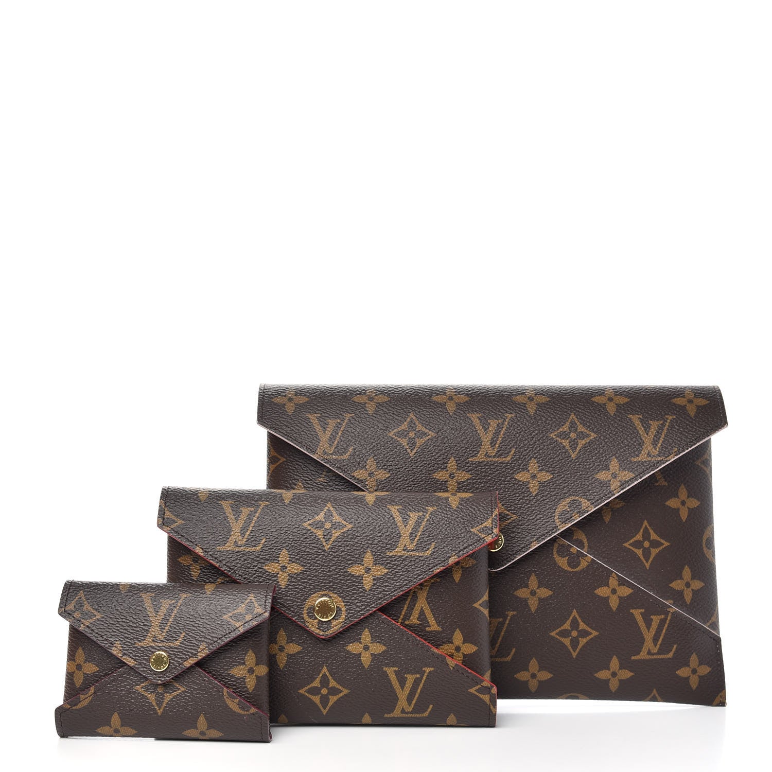 Louis Vuitton Monogram Kirigami Pochette Set 3 of 12
