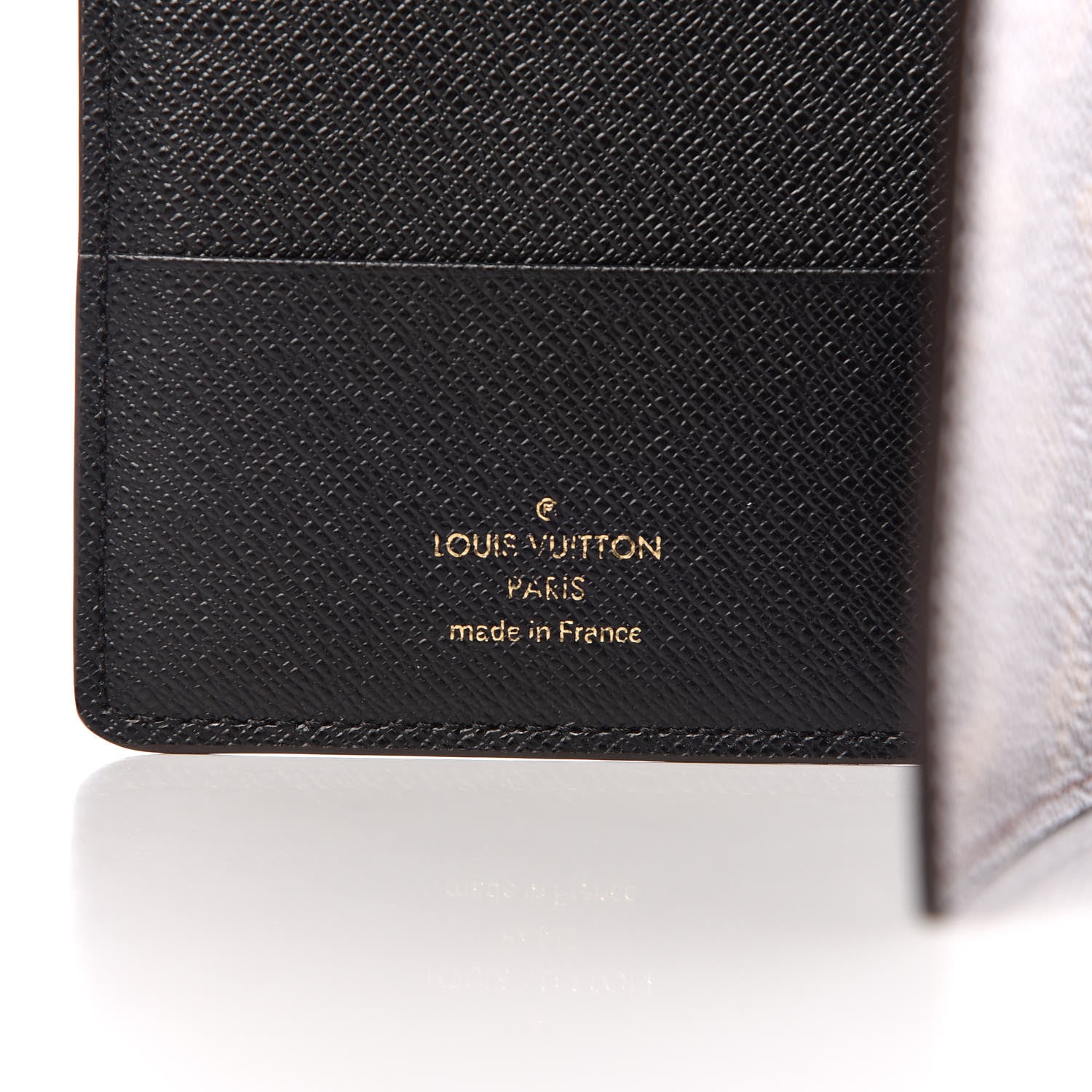 Louis Vuitton Monogram My LV Heritage Passport Cover Wallet Gris Black 6 of 10