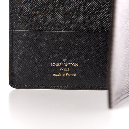 Louis Vuitton Monogram My LV Heritage Passport Cover Wallet Gris Black 6 of 10