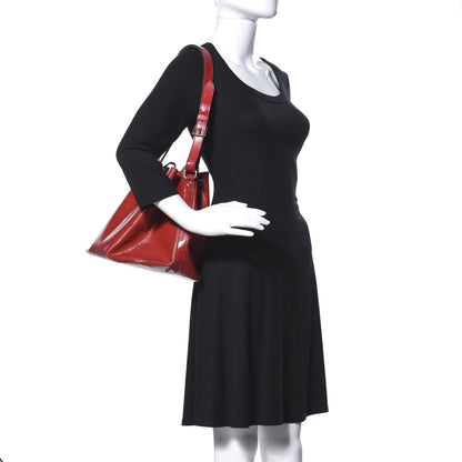 Louis Vuitton Epi Petit Noe Castillan Red 2 of 19
