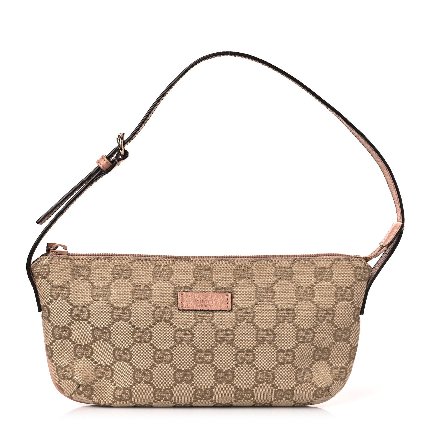 Gucci Monogram Pretty Boat Pochette Pink 1 of 9