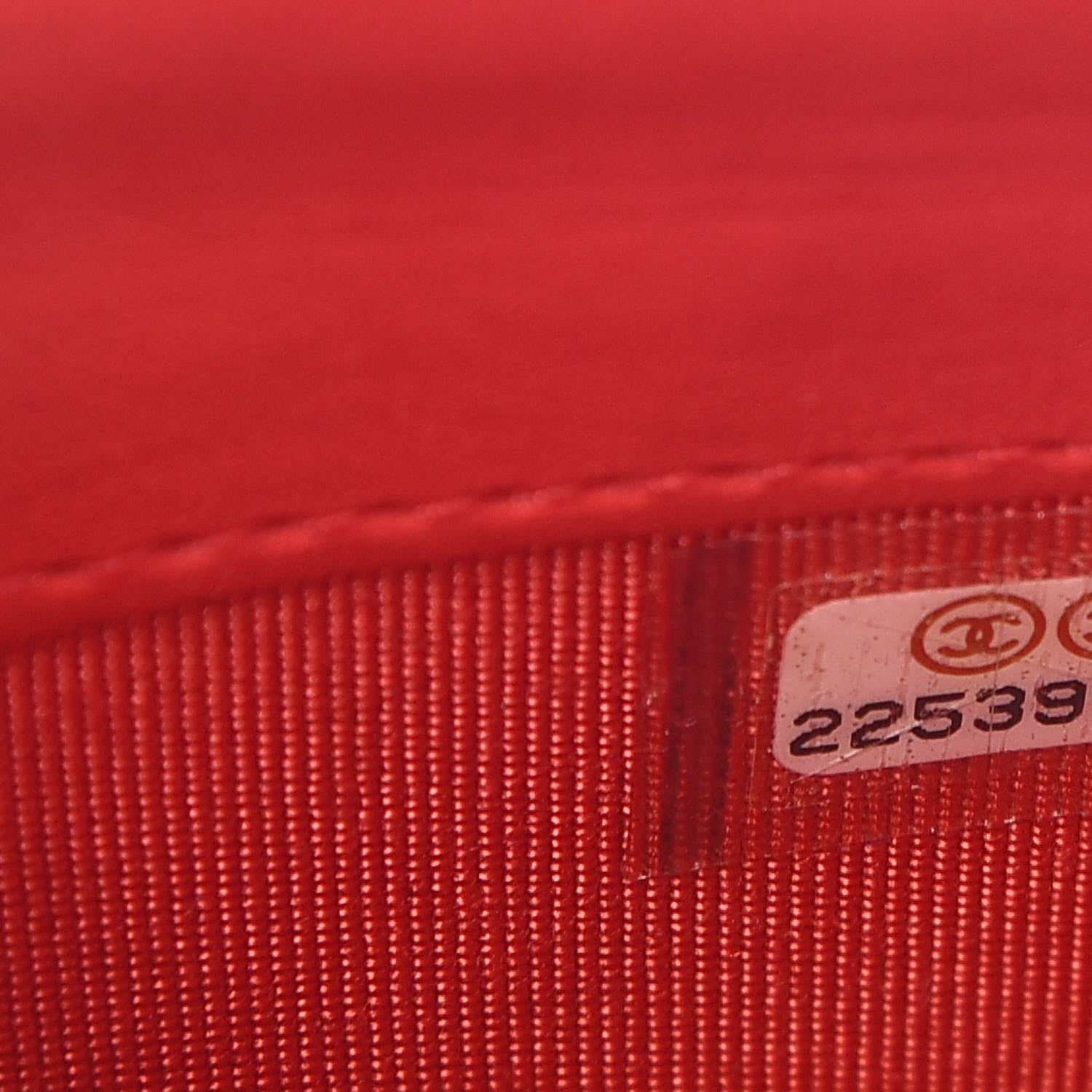 Chanel Lambskin Quilted Wallet on Removable Chain Red 8 of 13